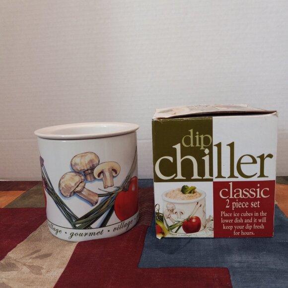 Dip Chiller by Gourmet Village with Masrooms and Tomatoes - Picture 2 of 6